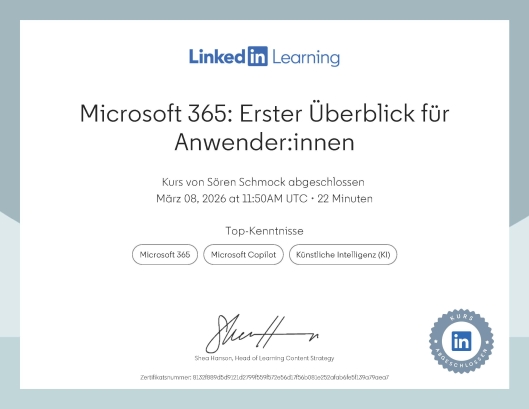 Microsoft 365: Erster Überblick für Anwender:innen
